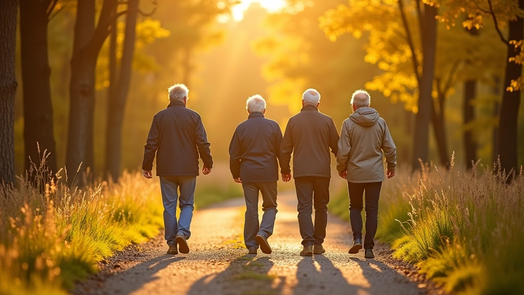 Seniori pastaigā Latvijas dabā